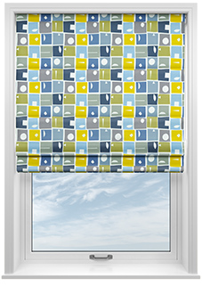 Bonnie, Bluebell - Roman Blind